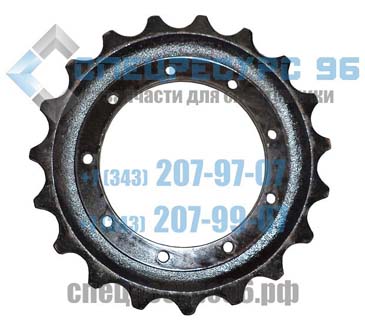 Звездочка ведущая 1032093 (Z-19) мини-экскаватора ZX40U-2 Hitachi